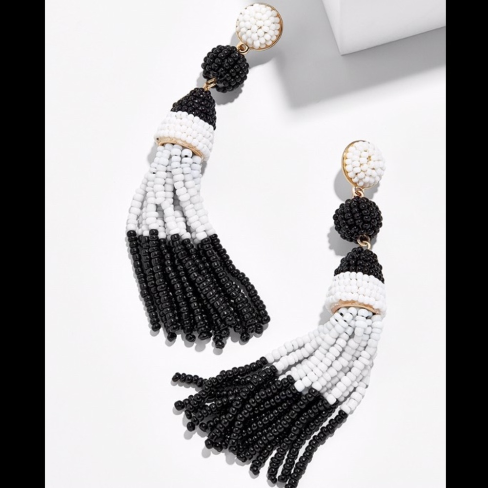 BaubleBar Granita Tassel Earrings